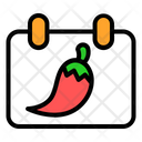 Chille Food Vegetable Icon