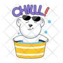 Chilling Bear  Icon