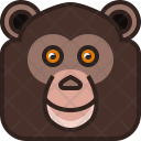 Chimpanzee Jocko Monkey Icon