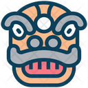 Chinese Face Mask Icon
