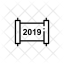 Chinese Letter Letter Scroll Icon