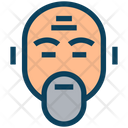 Chinese Old Man Icon