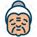 Chinese Old Woman Icon