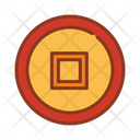 Chinese Silver Coin Icon