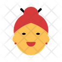 Chinese Asian Face Icon