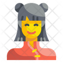 Chinese Woman Woman Female Icon