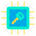 Chip Secure Processor Secure Device Icon