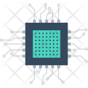 Chip Electric Microchip Icon