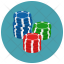 Gambling Chips Poker Icon