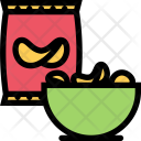 Chips Food Drink Icon