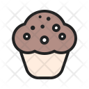 Chocolate Cupcake Sweet Icon