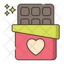 Chocolate Chocolate Bar Sweet Icon