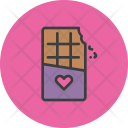 Chocolate Love Romance Icon