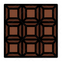Chocolate Bar Chocolate Brown Icon