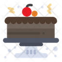 Chocolate Cake Cake Dessert Icon