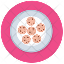 Chocolate Chip Cookies Chocolate Cookies Biscuit Icon