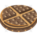 Chocolate Waffle Icon