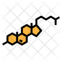Cholesterol Molecular Cholesterol Structure Icon