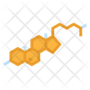 Cholesterol Molecular Cholesterol Structure Icon