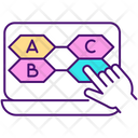 Choose Answer Solving Test Online Icon