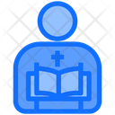 Christian Choir Book Icon