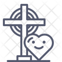 Christian Love Cross Christian Icon