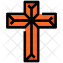 Spring Christianity Cross Icon