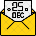 Christmas Mail Holiday Icon