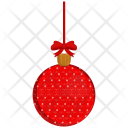 Bulb Christmas Decoration Icon