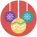 Baubles Balls Christmas Icon