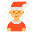 Christmas Boy Christmas Child Icon