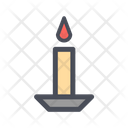 Christmas Candle Candle Decoration Icon