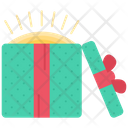 Gift Box Light Icon