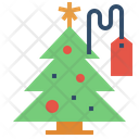 Seasonal Christmas Sale Icon