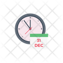 Time Christmas Party Icon