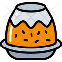 Christmas Pudding Food Holidays Icon