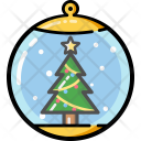 Tree Ornament Year Icon