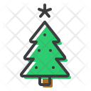 Tree Christmas Decoration Icon