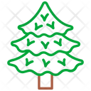 Christmas Tree Nature Plant Icon