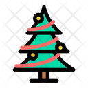 Christmas X Mas Tree Icon