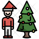 Christmas Tree Christmas Woods Icon