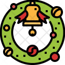 Wreath Bell Ornaments Icon
