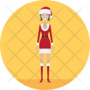 Christmaslady Christmas Holiday Icon