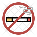 Cigarette No Smoking Icon