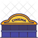 Cinema Movies Building Icon