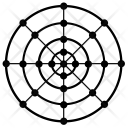 Circle grid  Icon