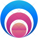 Circles Logogram Shape Icon