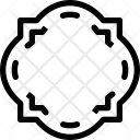 Circular shape frame  Icon