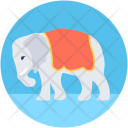 Circus Elephant Animal Icon