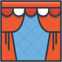 Circus Theater Stage Icon